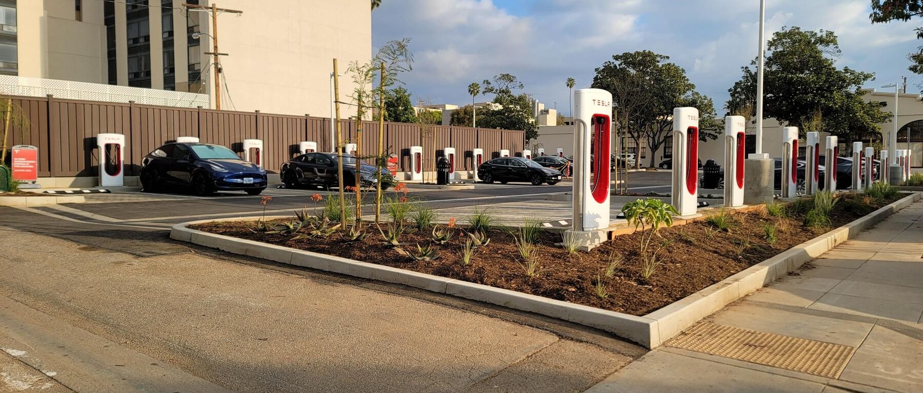 Tesla Supercharger site & landscape restoration